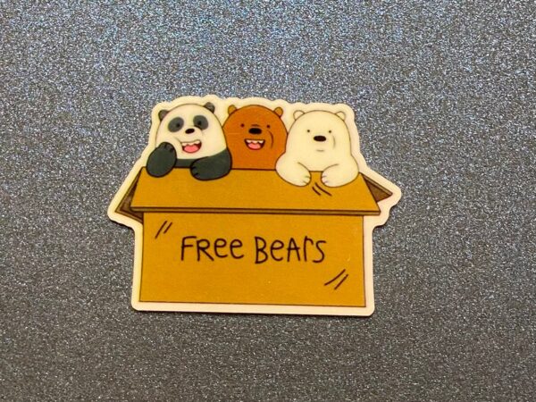 Set of 5 Bear Resin - Image 5