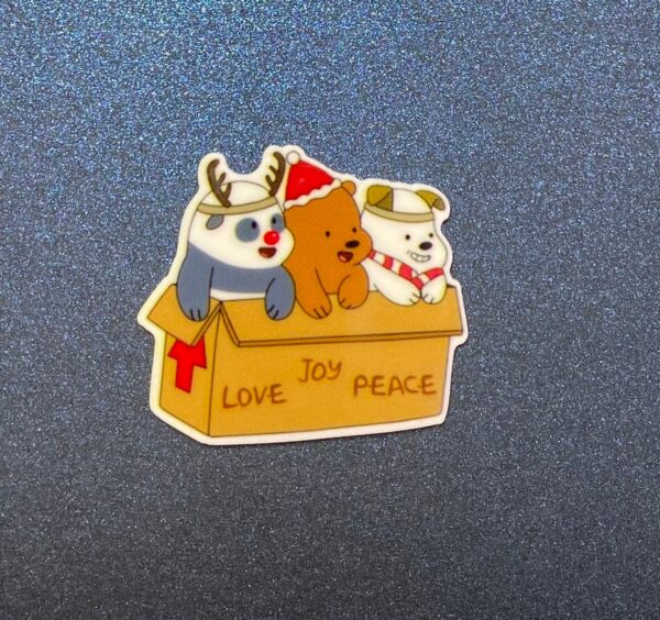 Set of 5 Bear Resin - Image 6