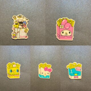 Set of 5 Character Resin