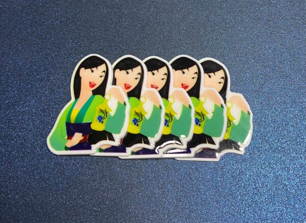 Set of 5 Girl Holding Cricket Resin