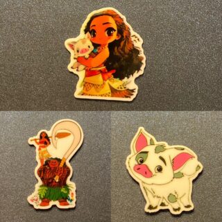 Set of 6 Character Resin (2 of each)