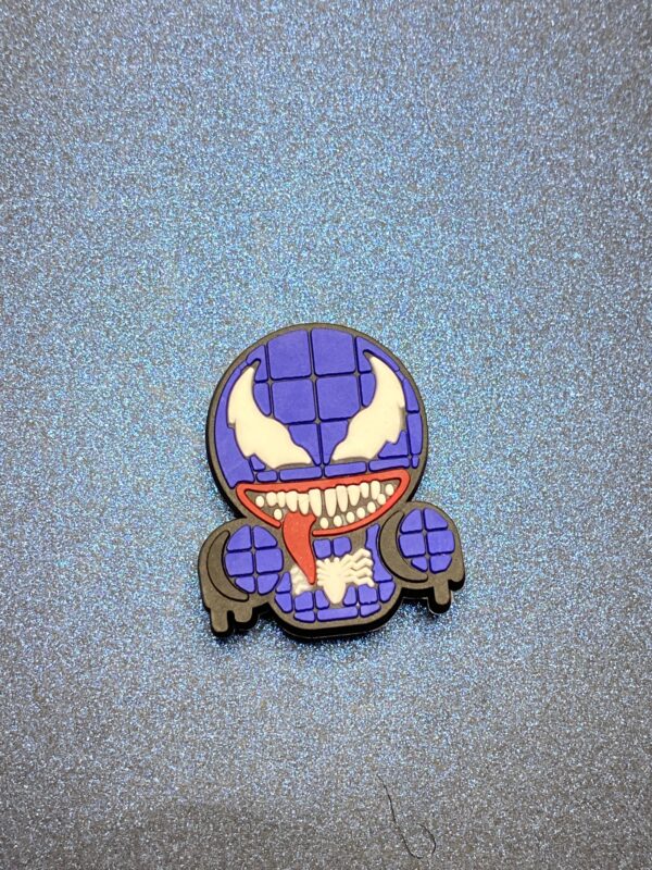 Spiderman and Venom - 2PC Shoe Charms - Soft PVC - Image 2