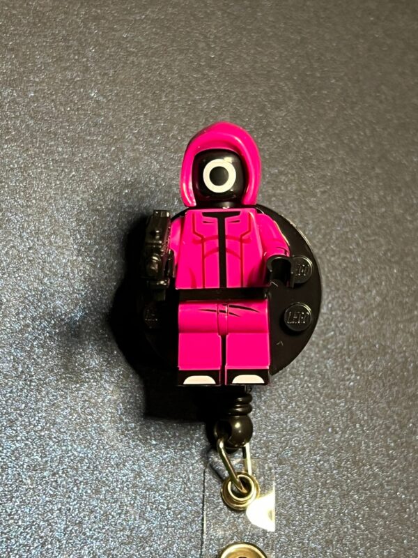 Squid Game Characters Custom made - alligator clip - badge reel - Image 7