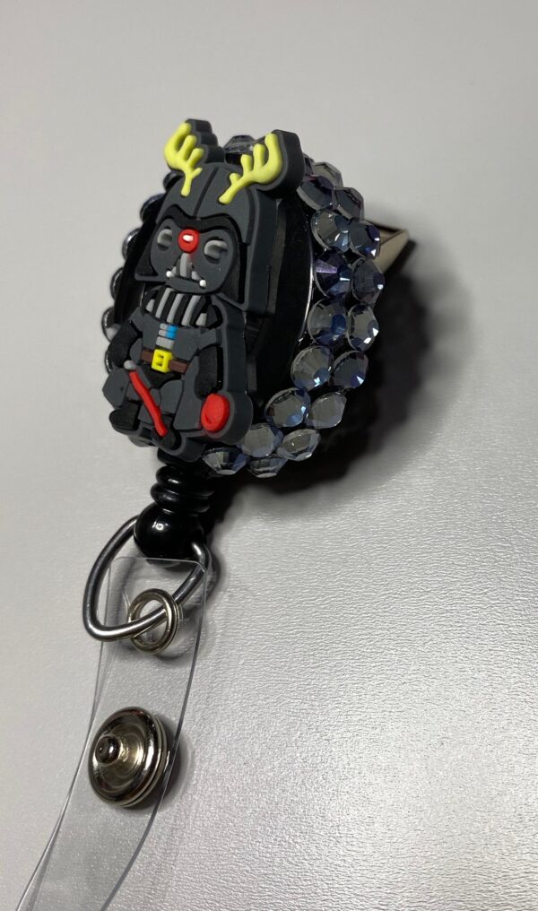 Star Wars inspired Christmas Characters- Alligator clip - Badge reel - Image 2