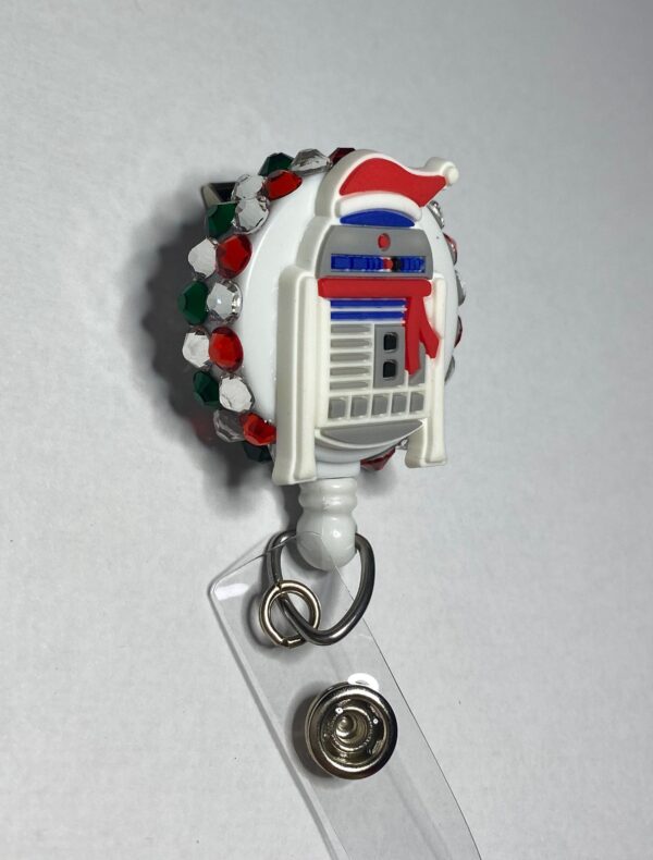 Star Wars inspired Christmas Characters- Alligator clip - Badge reel - Image 4
