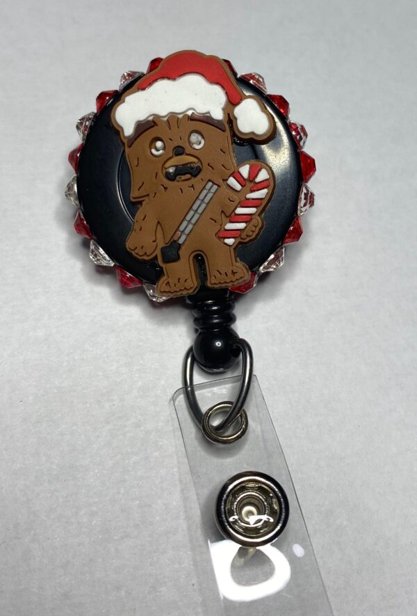 Star Wars inspired Christmas Characters- Alligator clip - Badge reel - Image 5