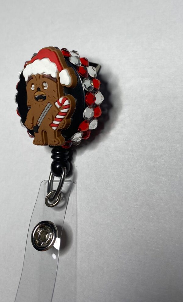 Star Wars inspired Christmas Characters- Alligator clip - Badge reel - Image 6