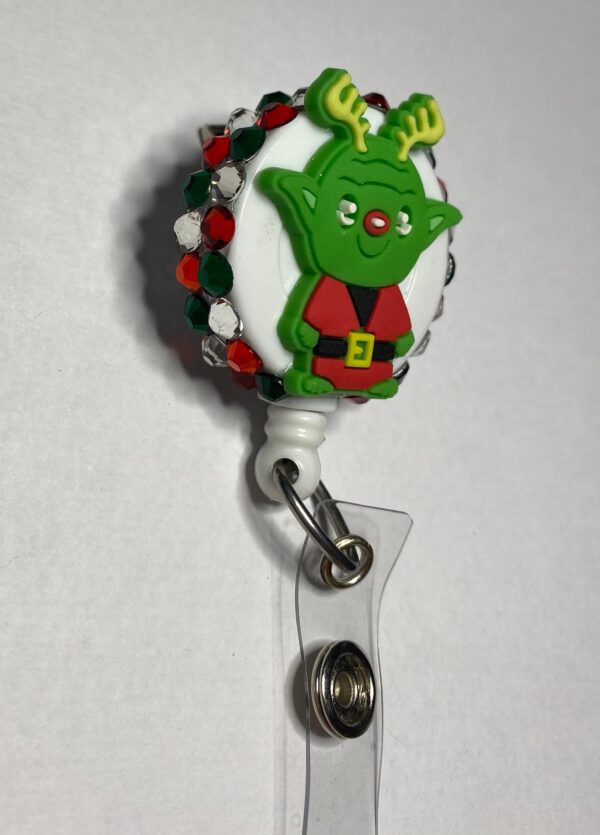 Star Wars inspired Christmas Characters- Alligator clip - Badge reel - Image 8