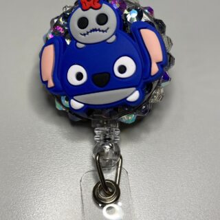 Stitch and Scrump - alligator clip - badge reel