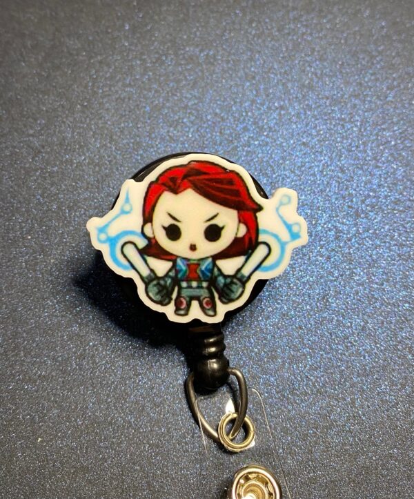 Super Hero Characters - alligator clip - badge reel - Image 8