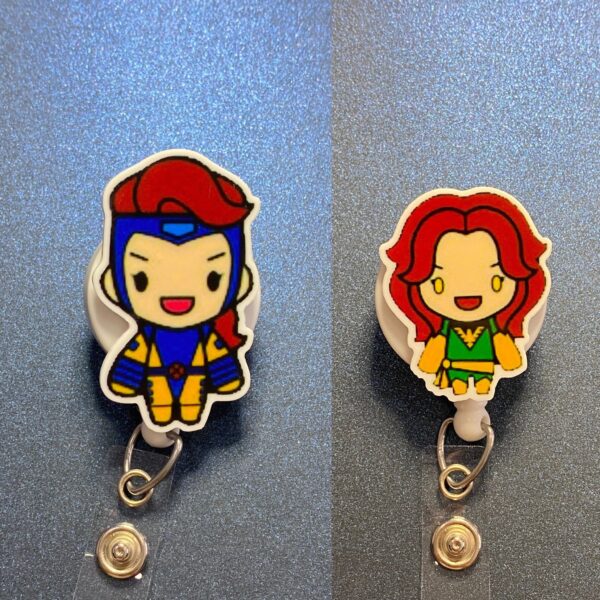 Super Hero Characters - alligator clip - badge reel - Image 6