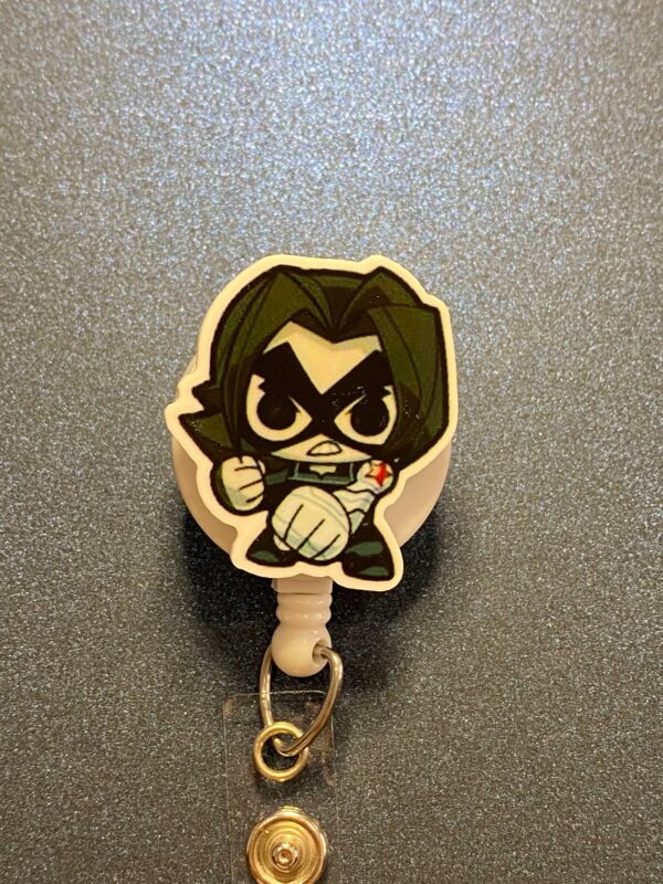 Super Hero Characters - alligator clip - badge reel - Image 2
