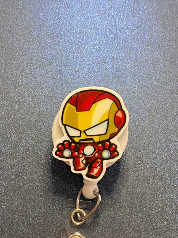 Super Hero Characters - alligator clip - badge reel - Image 6