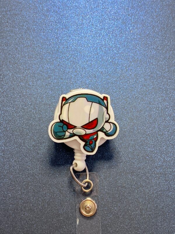 Super Hero Characters - alligator clip - badge reel - Image 7