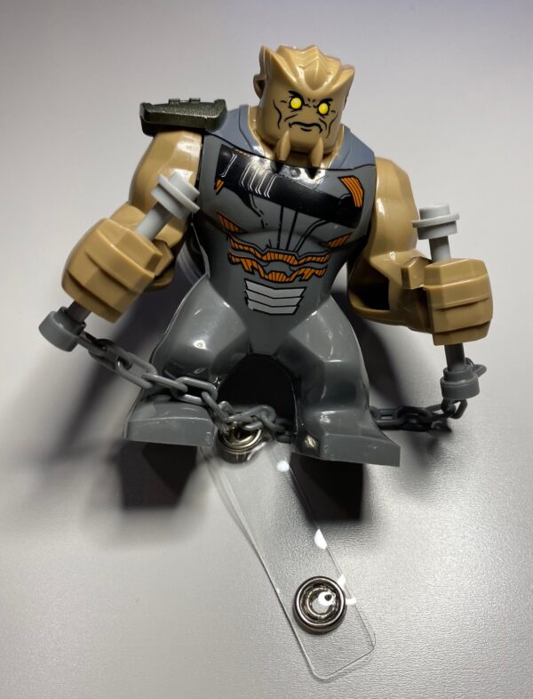 Team Thanos inspired characters - alligator clip - badge reel - Image 3