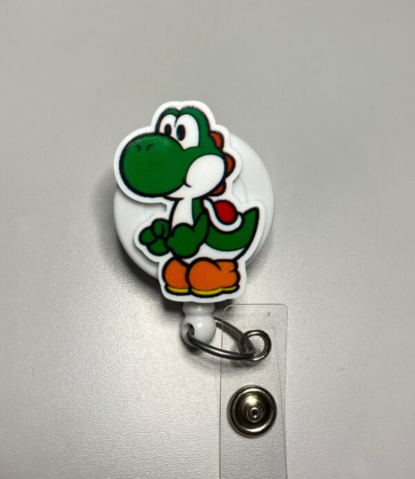 Video Game and Movie inspired Characters- Alligator clip - Custom Badge Reel - Image 2