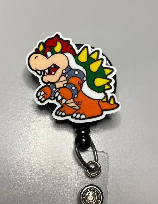 Video Game and Movie inspired Characters- Alligator clip - Custom Badge Reel - Image 3
