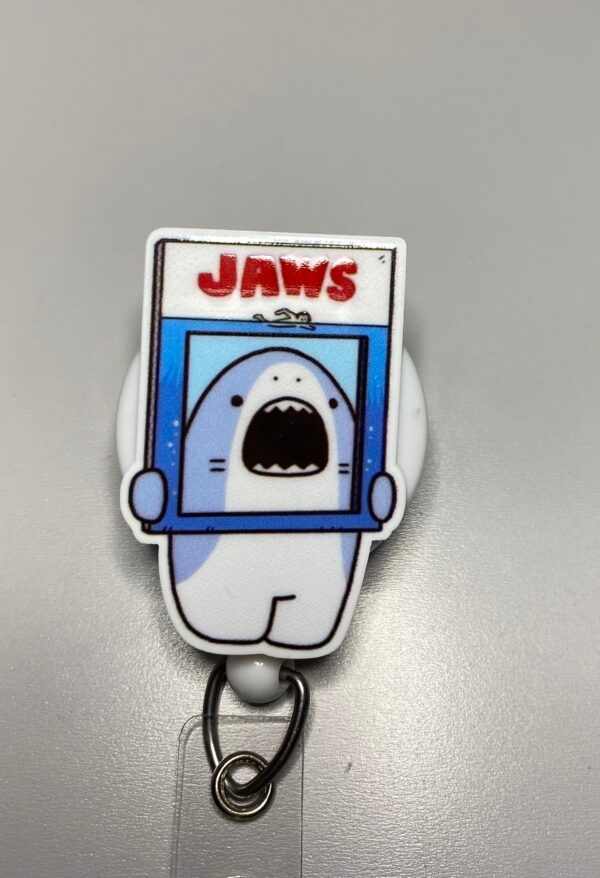 Video Game and Movie inspired Characters- Alligator clip - Custom Badge Reel - Image 5