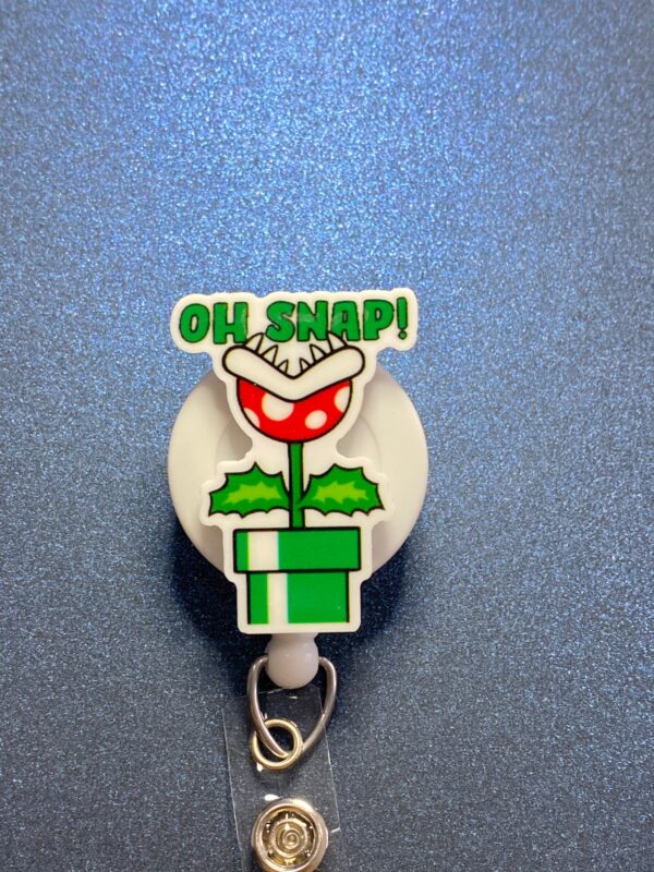 Video Game characters- alligator clip - badge reel - Image 2