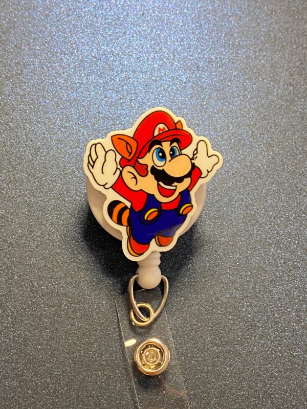 Video Game characters- alligator clip - badge reel - Image 3