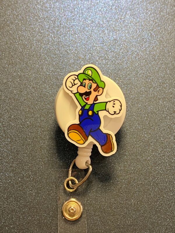 Video Game characters- alligator clip - badge reel - Image 5