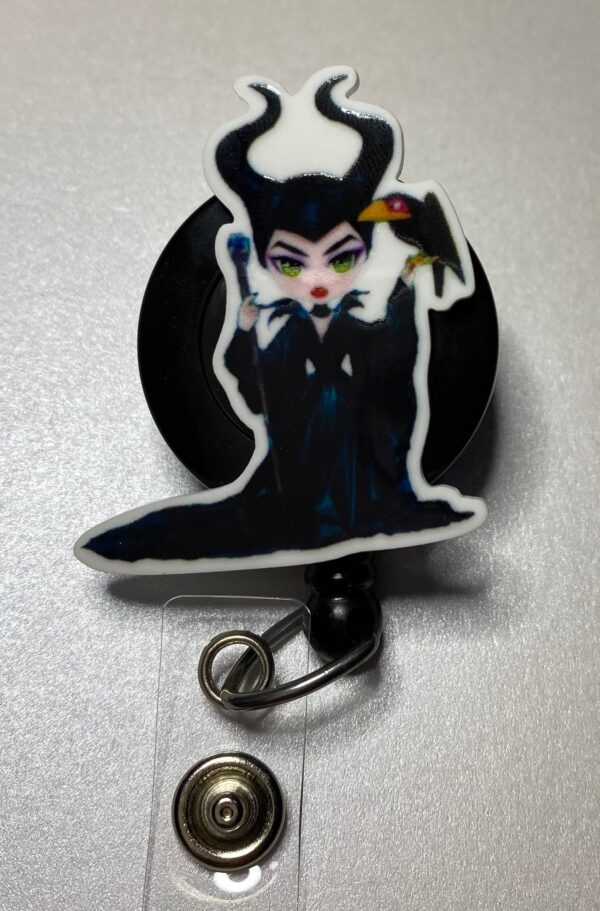 Villain inspired characters - alligator clip - badge reel - Image 4