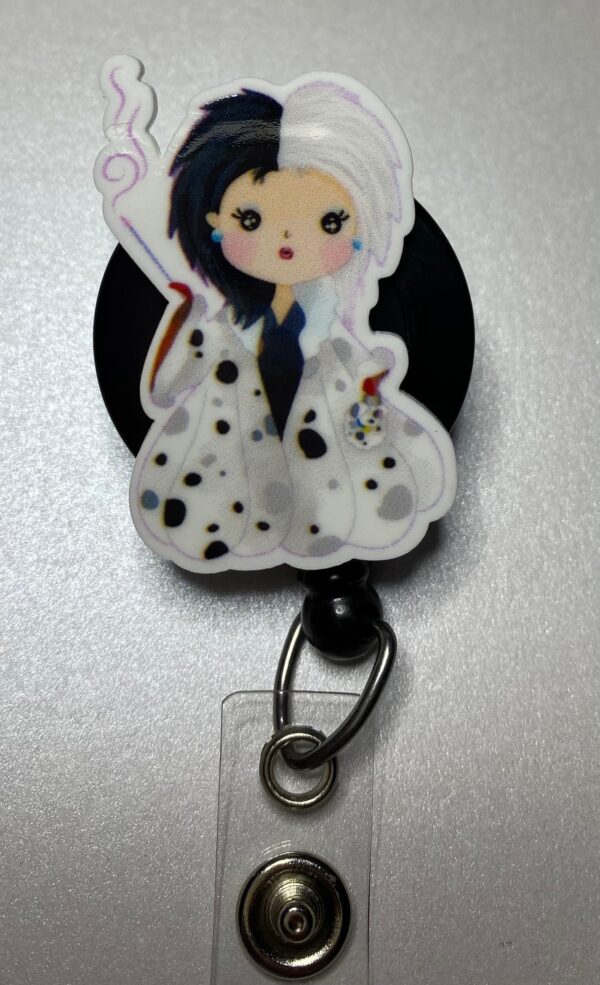 Villain inspired characters - alligator clip - badge reel - Image 6
