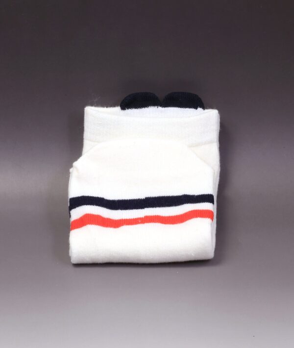 White Ankle Heart Socks - Image 5