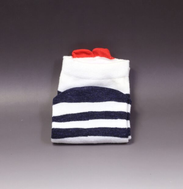 White Ankle Heart Socks - Image 6