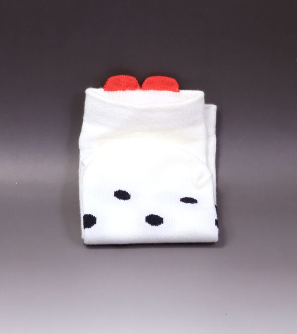 White Ankle Heart Socks - Image 7