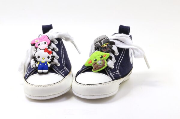 4 PCS Shoe Charm Adapter for Shoelaces