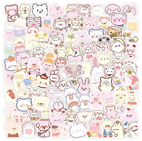 25/50 Count - Random Vinyl Stickers