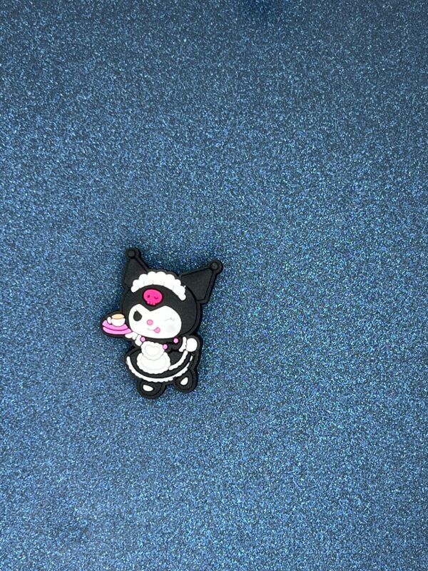 Kuromi 6PC Soft PVC Shoe Charms Jibbitz - Image 4