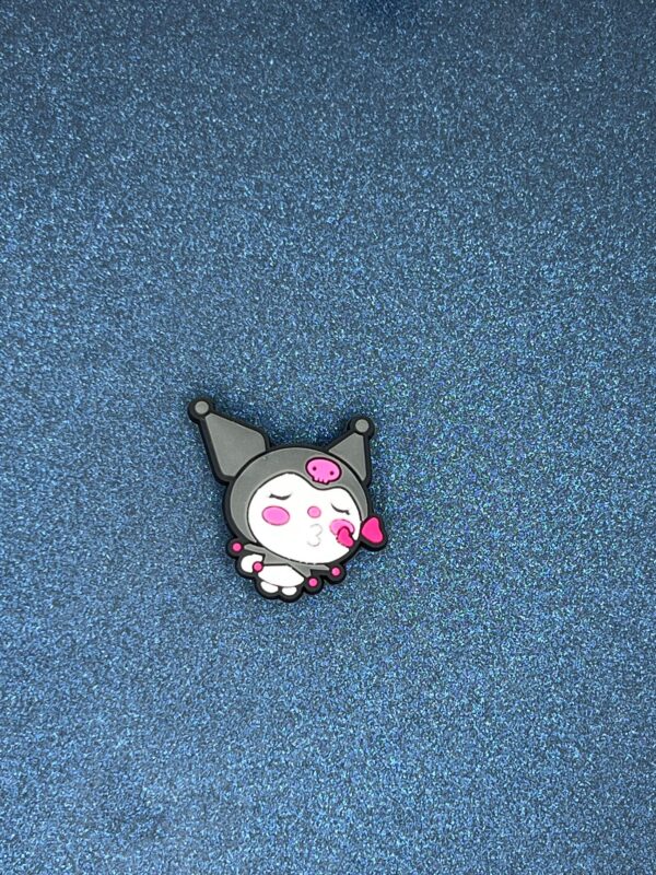Kuromi 6PC Soft PVC Shoe Charms Jibbitz - Image 7