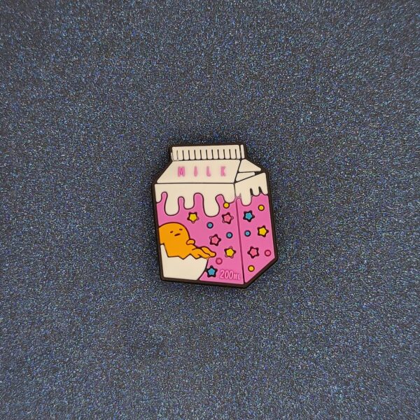 Hello Kitty Milk Carton 3PC Soft PVC Croc Shoe Charms Jibbitz - Image 4