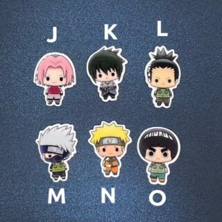 1PC Naruto Shoe Charms - RESIN