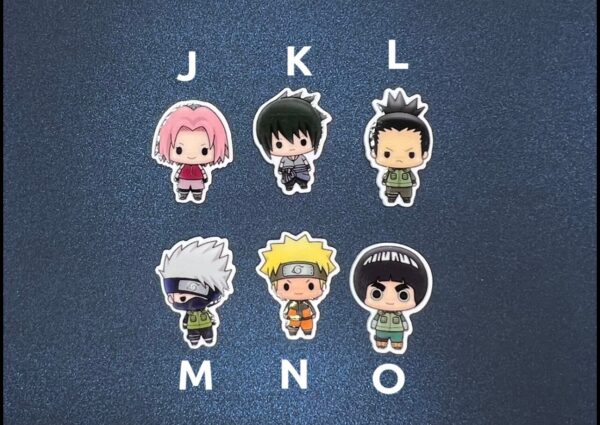 1PC Naruto Shoe Charms - RESIN