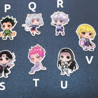 1PC Hunter x Hunter Shoe Charms - RESIN