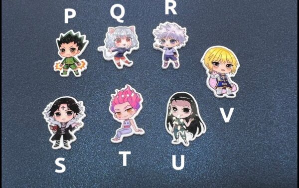 1PC Hunter x Hunter Shoe Charms - RESIN