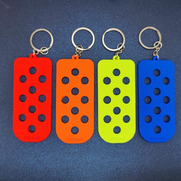 Jibbitz Croc Shoe Charm Keychain Mount - Image 2