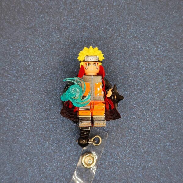 Naruto Minifigures Set C - Alligator clip - Badge reel - Image 2
