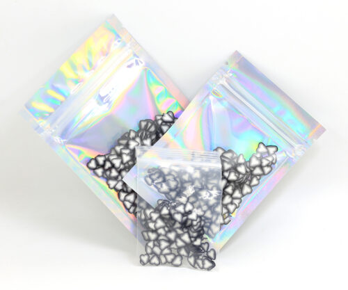 Hearts Black and White Polymer Clay for Resin Art, Nail Art - Image 2