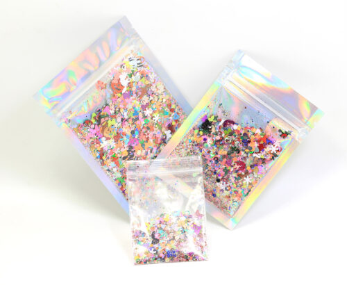 Random Glitter and Shapes Star Foils Confetti for Resin Art, Nail Art - Image 2