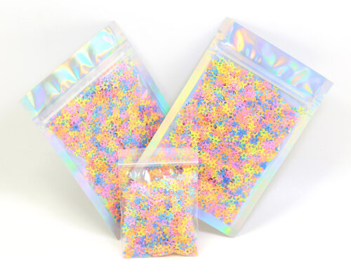 Stars Confetti from thin plastic poly sheets for Resin Art, Nail Art - Image 2